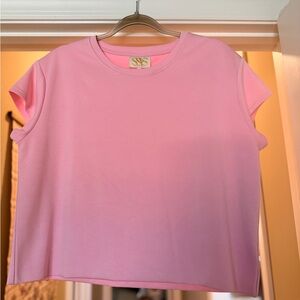 Soft Pink Crewneck Tee by SSS